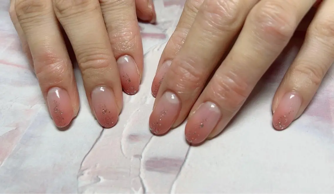 ネイル ラメ(グリッター) mogunail &blowのネイルデザイン