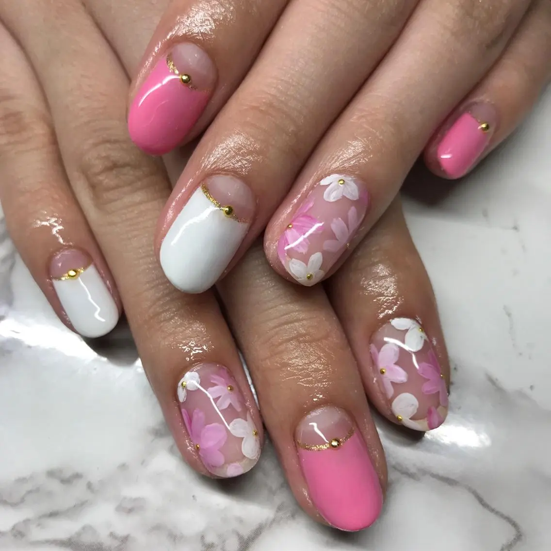 ネイル 持ち込み アスピーネイル asukaのネイルデザイン