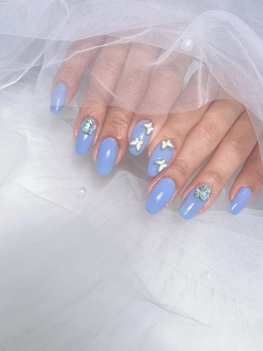 ネイル 持ち込み nail salon Noël_赤磐のネイルデザイン