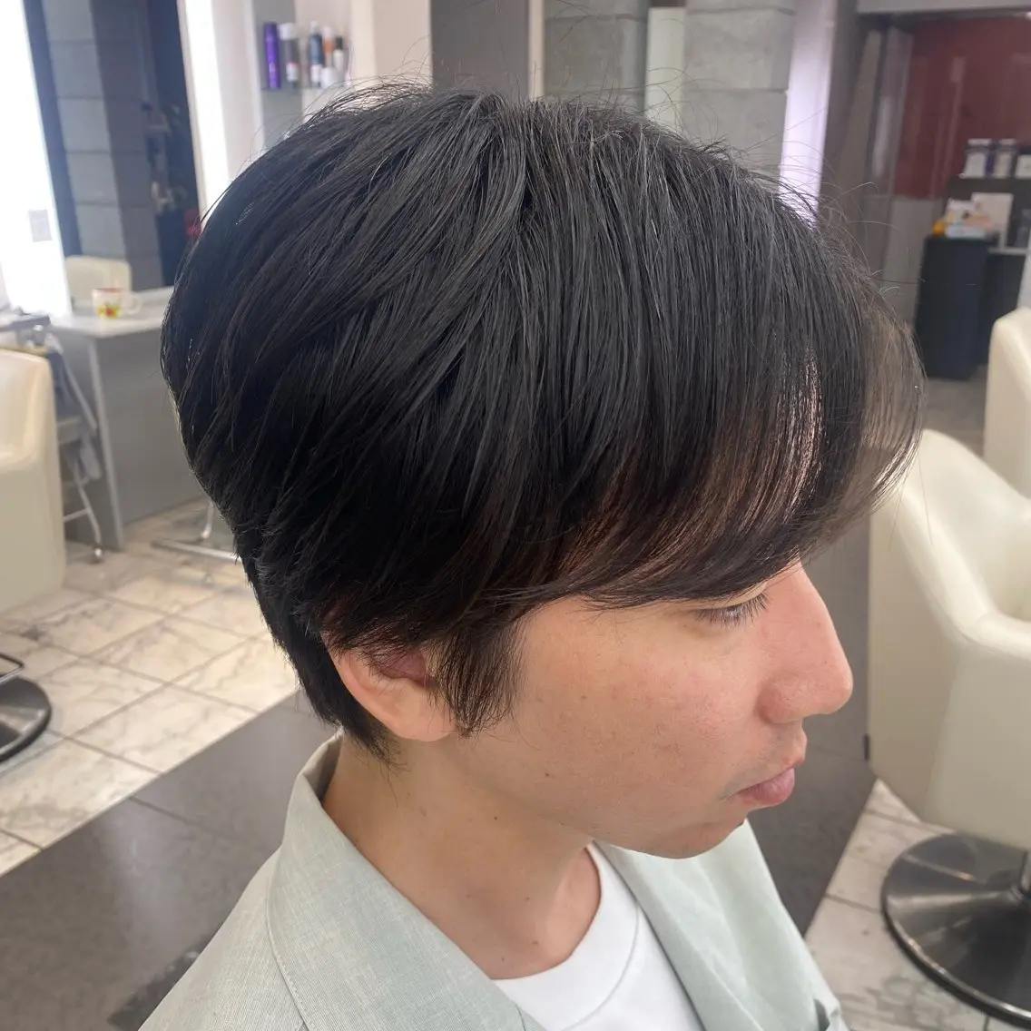 メンズ 境 はるきのヘアスタイル