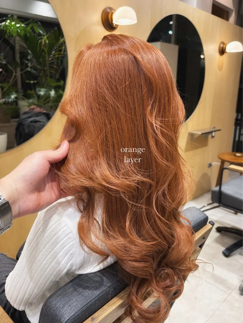 ロング カラー ヘアカラー トリートメント 🌈艶ハイトーン🌈 心を込めます🤝涼介のヘアスタイル