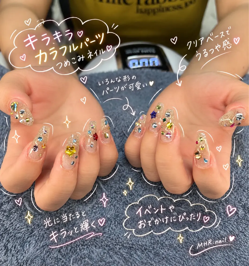 ネイル ハンドネイル フットネイル MHR nailのネイルデザイン