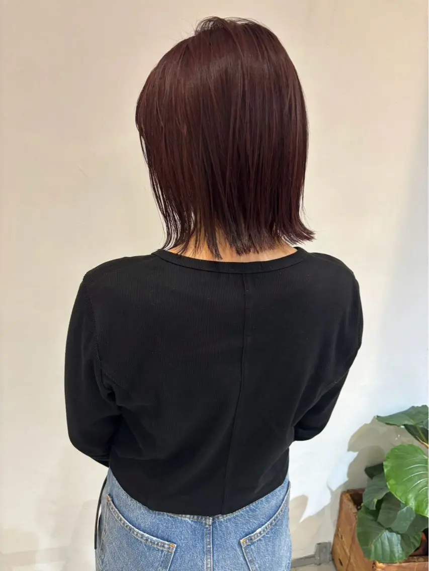 ショート カラー 髙木 千惺のヘアスタイル