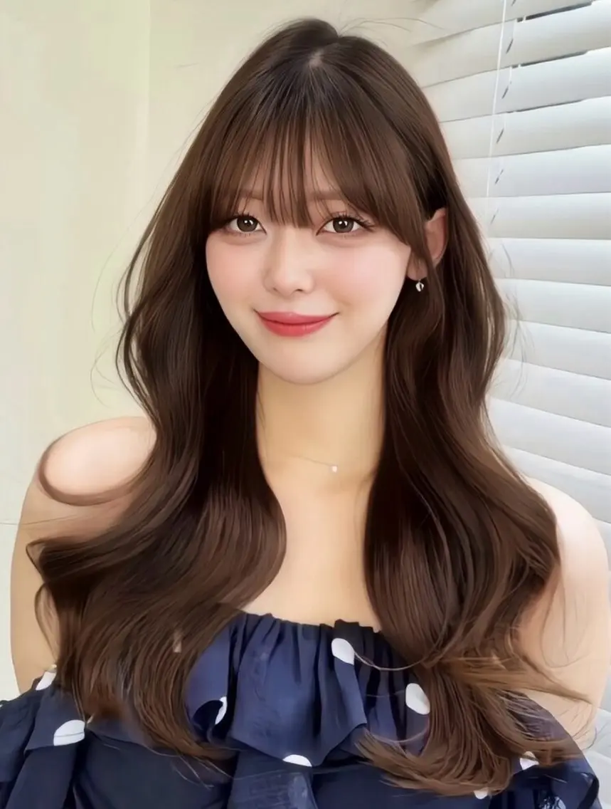 ロング カラー 透明感カラー ʜ ᴀ ʀ ᴜのヘアスタイル