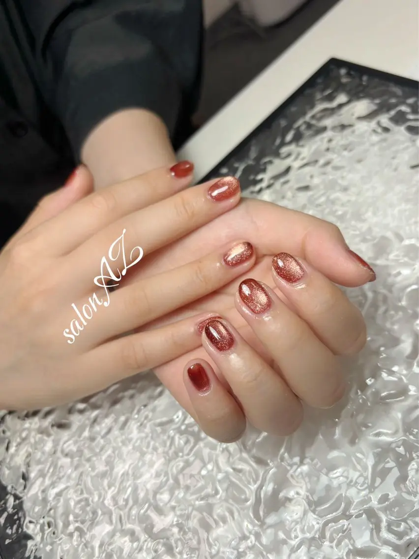 ネイル マグネットネイル salon AZのネイルデザイン