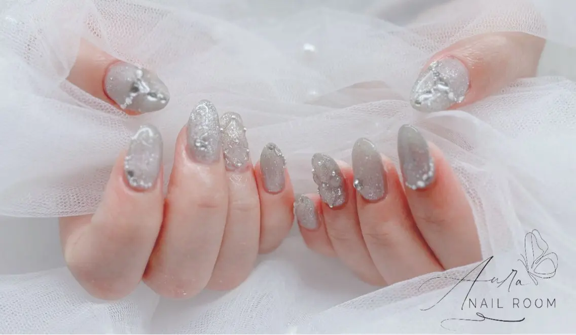 ネイル 持ち込み Aura Nail Roomのネイルデザイン