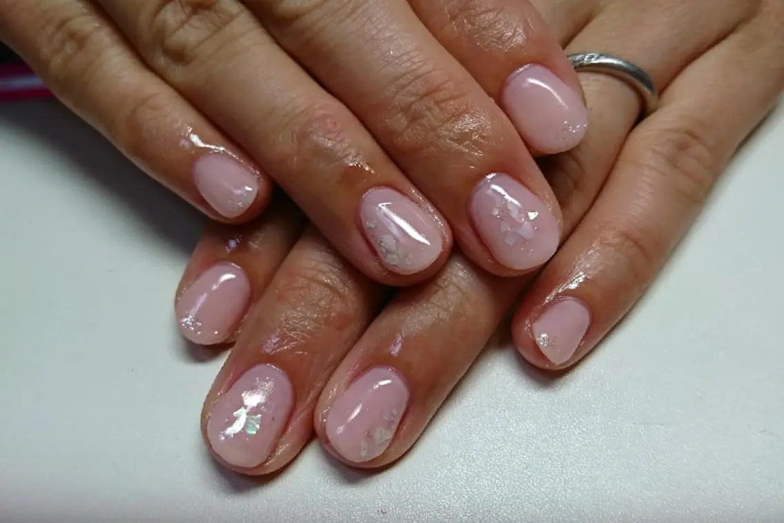 ネイル キラキラネイル ラメ(グリッター) シンプルネイル nail yukkoのネイルデザイン