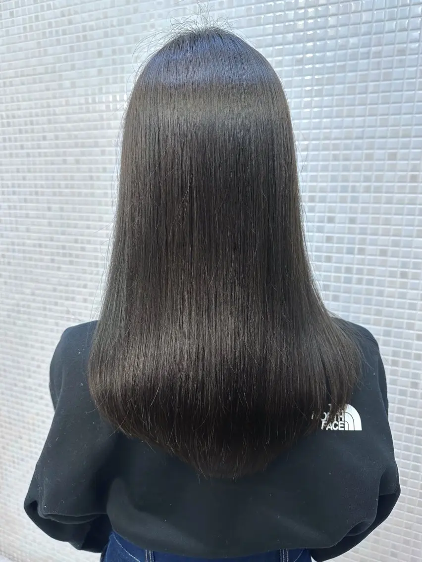 ロング カラー 透明感カラー トリートメント 髪質改善・艶髪カラー 🌷miku🌷のヘアスタイル