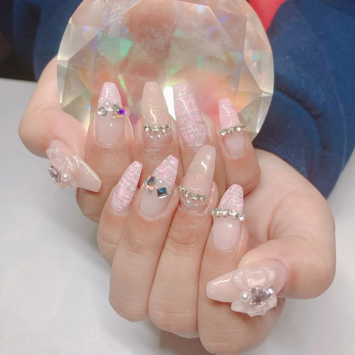 ネイル ハンドネイル れこん ぱんすのネイルデザイン