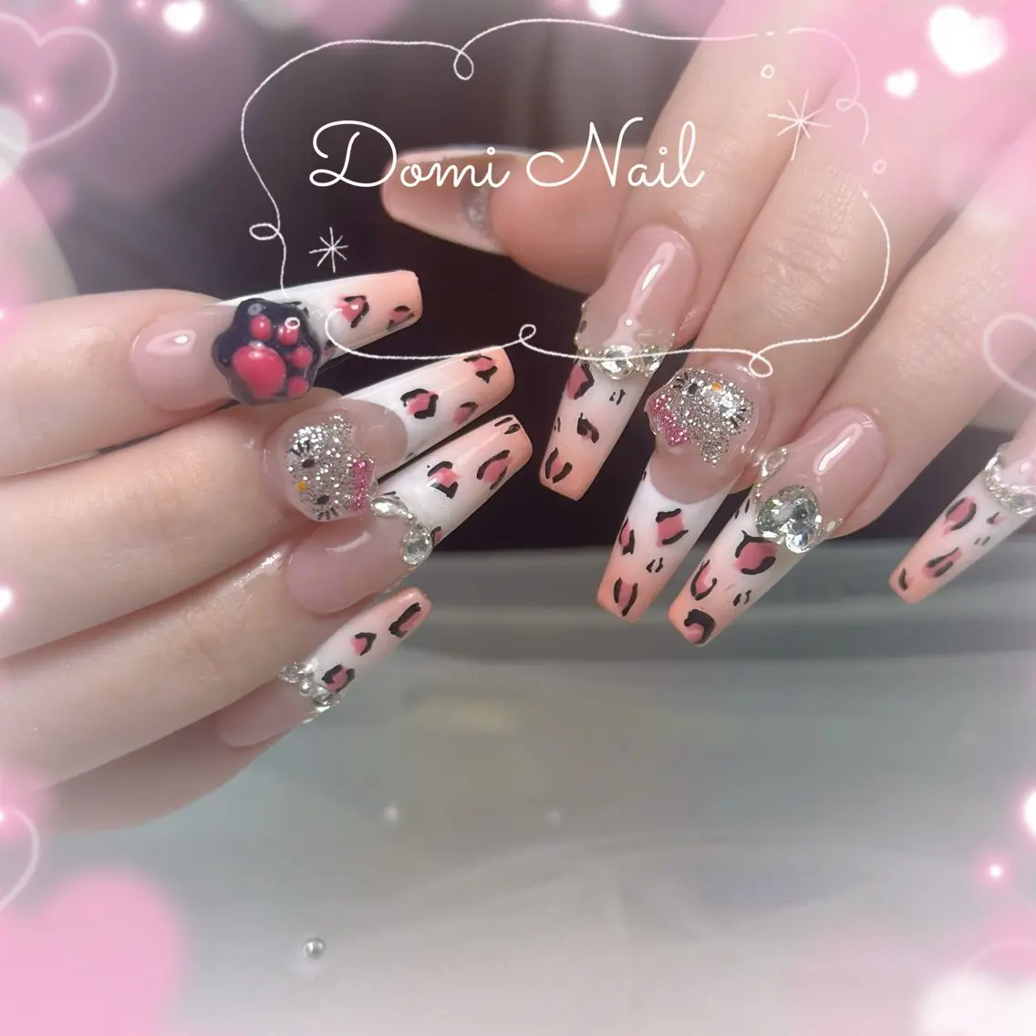 ネイル フレンチネイル ネイルチップ Domi Nail Salonのネイルデザイン
