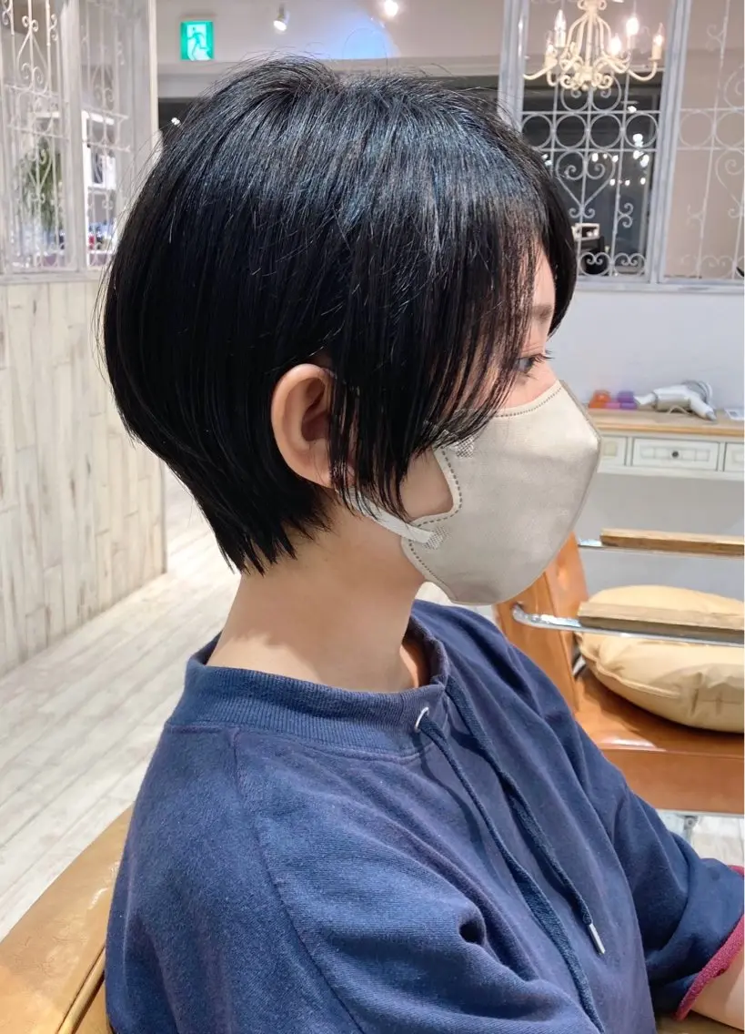 ショート カット トリートメント レイヤー/メンズ 竹田凪儀のヘアスタイル