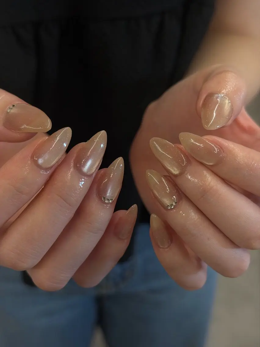 ネイル クリアネイル フットネイル ジェルネイル マグネットネイル ニュアンスネイル ハンドネイル ハンドケア Bana_ Nailのネイルデザイン