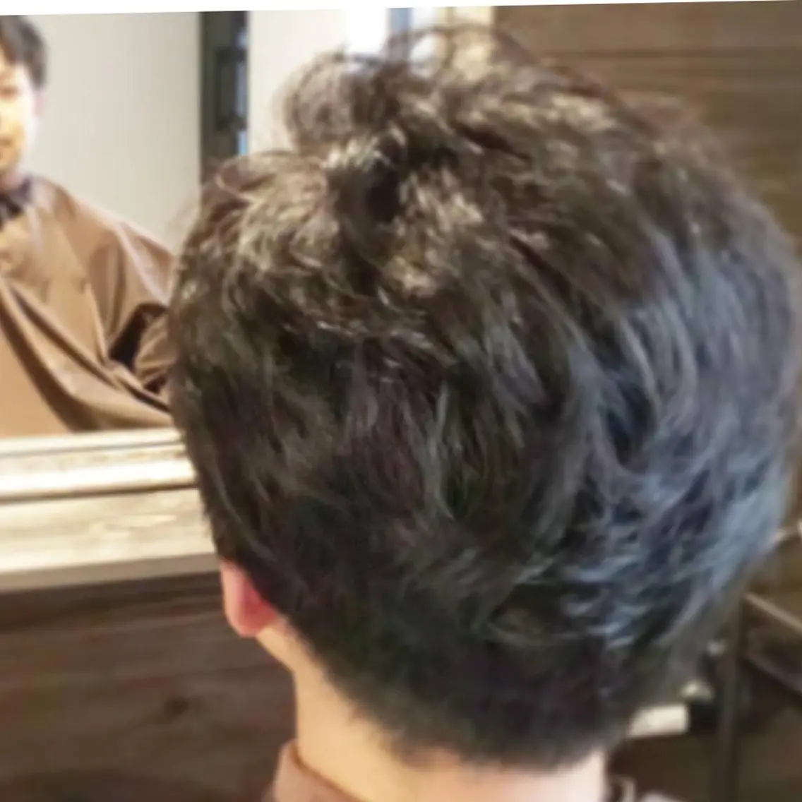 メンズカット+コスメパーマの写真