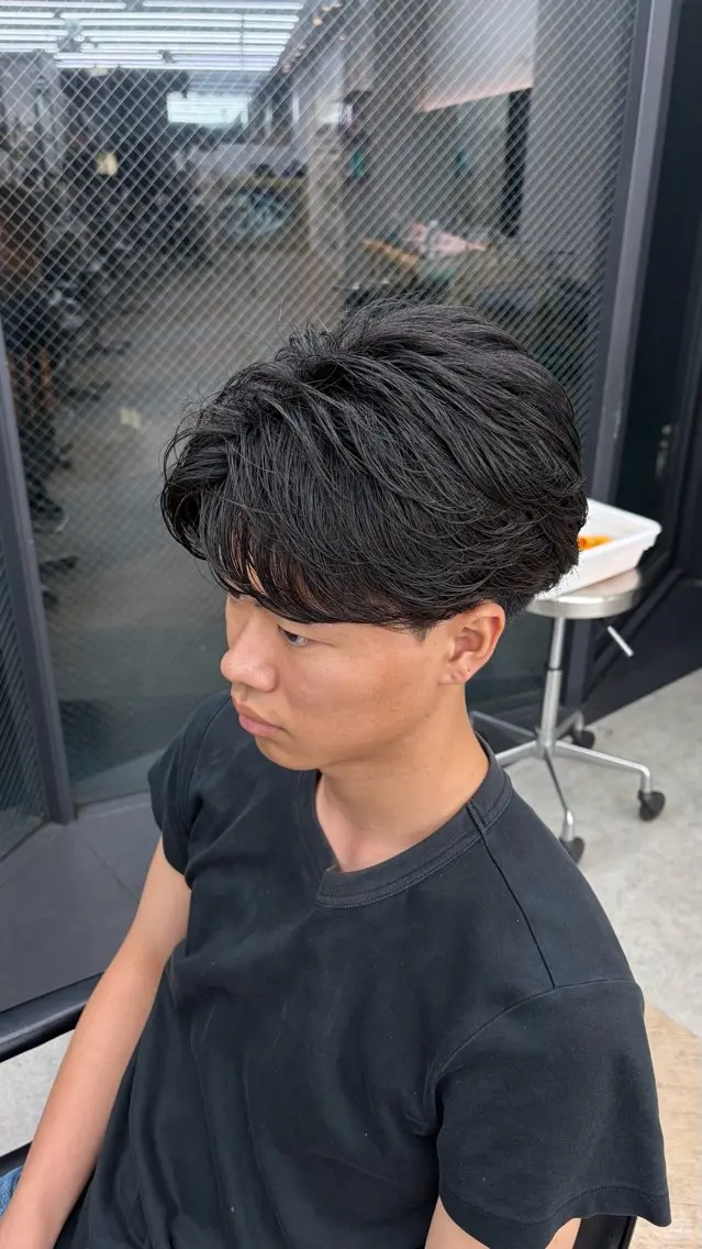 パーマ パーマ 髙橋 偉月のヘアスタイル