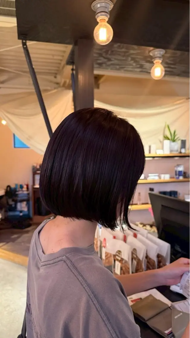 カラー ヘッドスパ 神尾 柚希のヘアスタイル