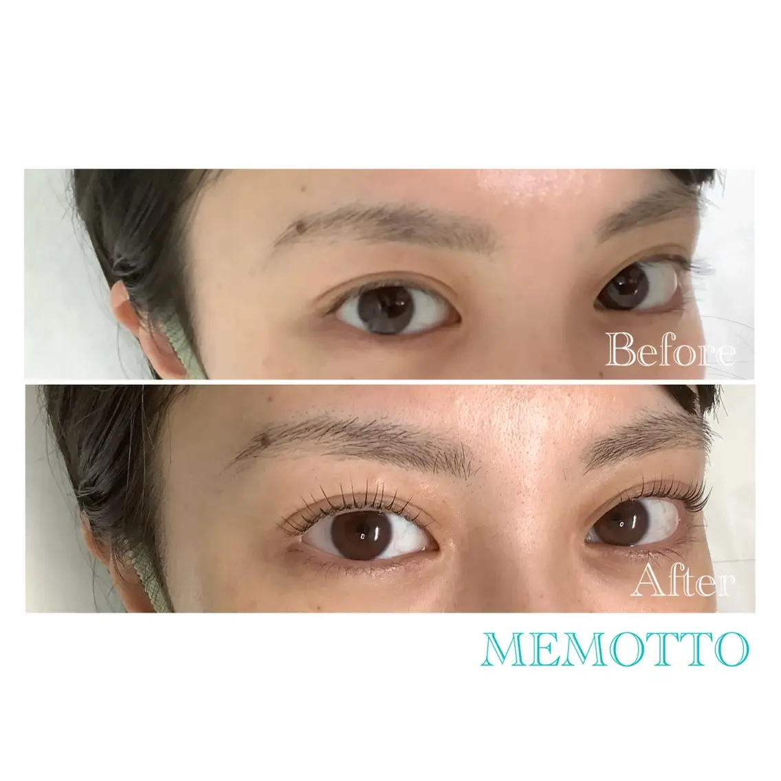マツエク・マツパ 一重×まつ毛パーマ マツパ MEMOTTO CHIHIROのマツエク・マツパデザイン
