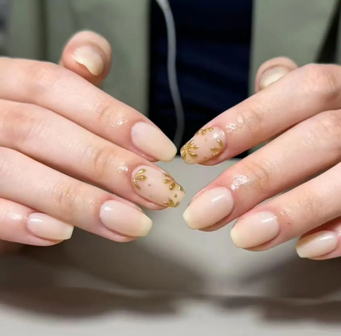 ネイル ハンドネイル ハンドケア 🍑 momo_nailのネイルデザイン