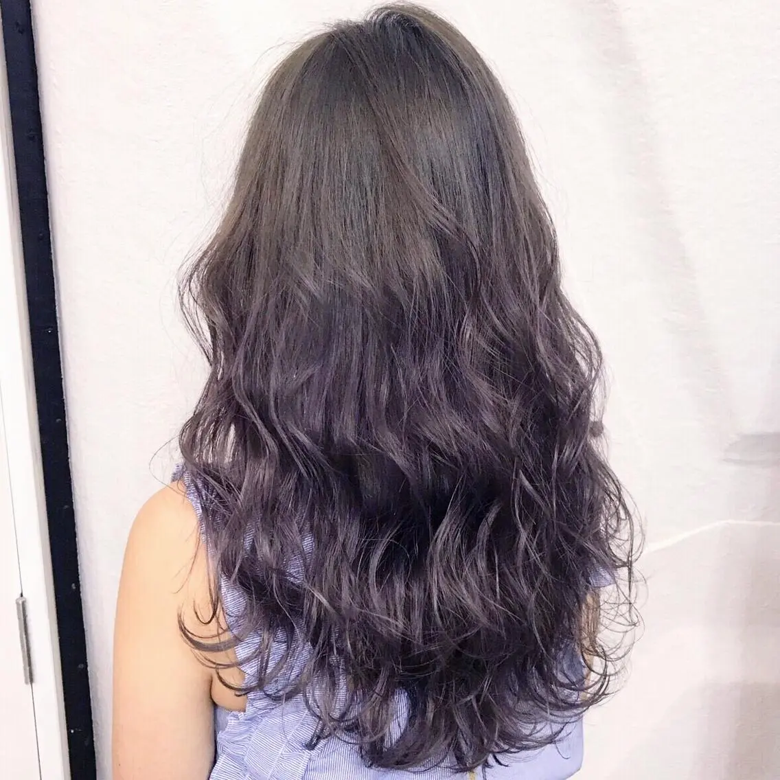 カラー ブリーチ グラデーションカラー グレージュ ラベンダーカラー ラベンダーグレージュ K-POP好き美容師 🇰🇷Kai.Yのヘアスタイル