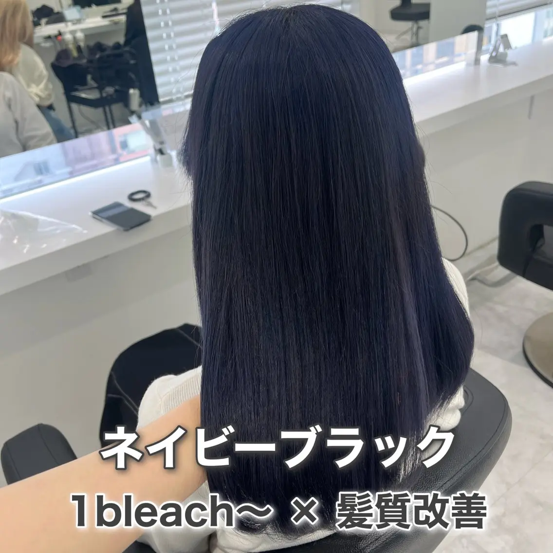 ロング カラー ラベンダー💜 グレージュ🩶のヘアスタイル