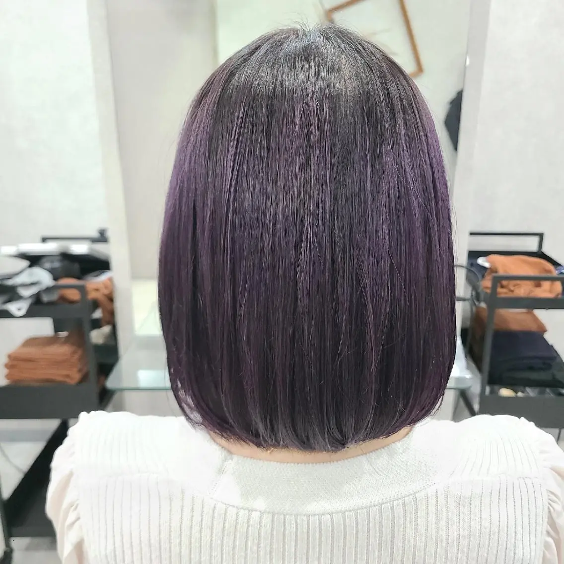 ショート ボブ L'oeuf 山下 アミールのヘアスタイル