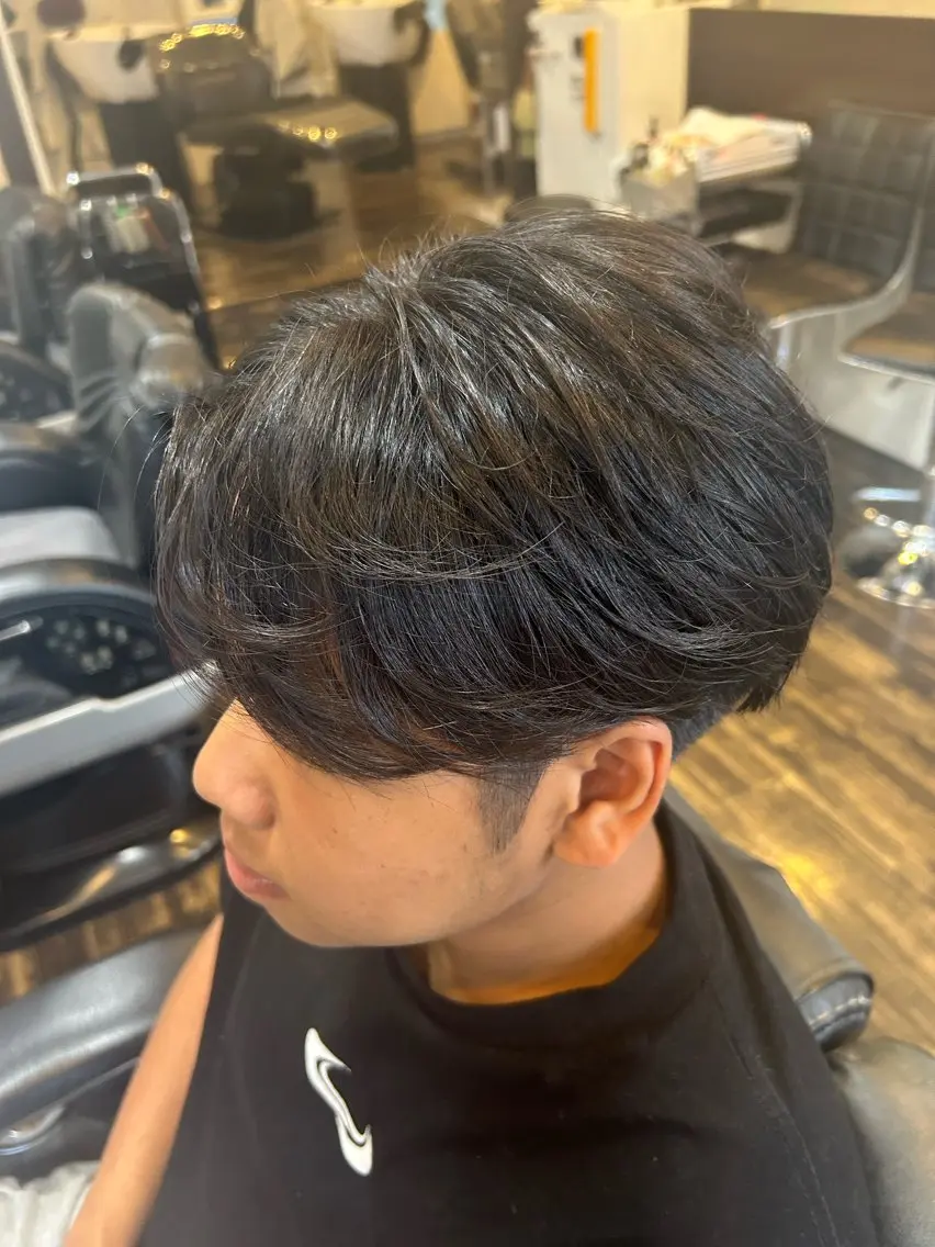 ミディアム メンズ カット RYOMA (リョーマ)のヘアスタイル