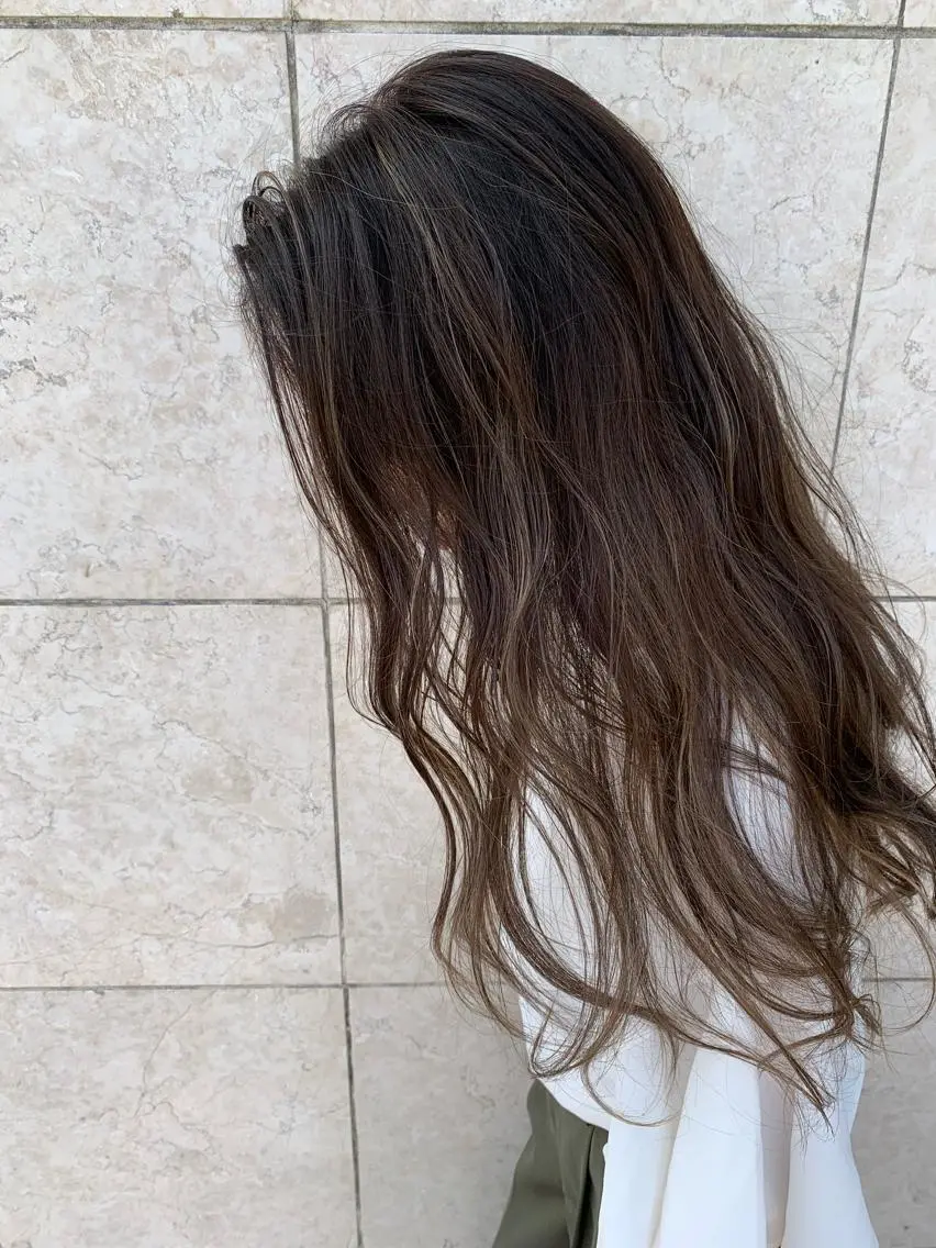 【NEW】ヘアカラー＋ヘッドスパ45分※時間要相談の写真