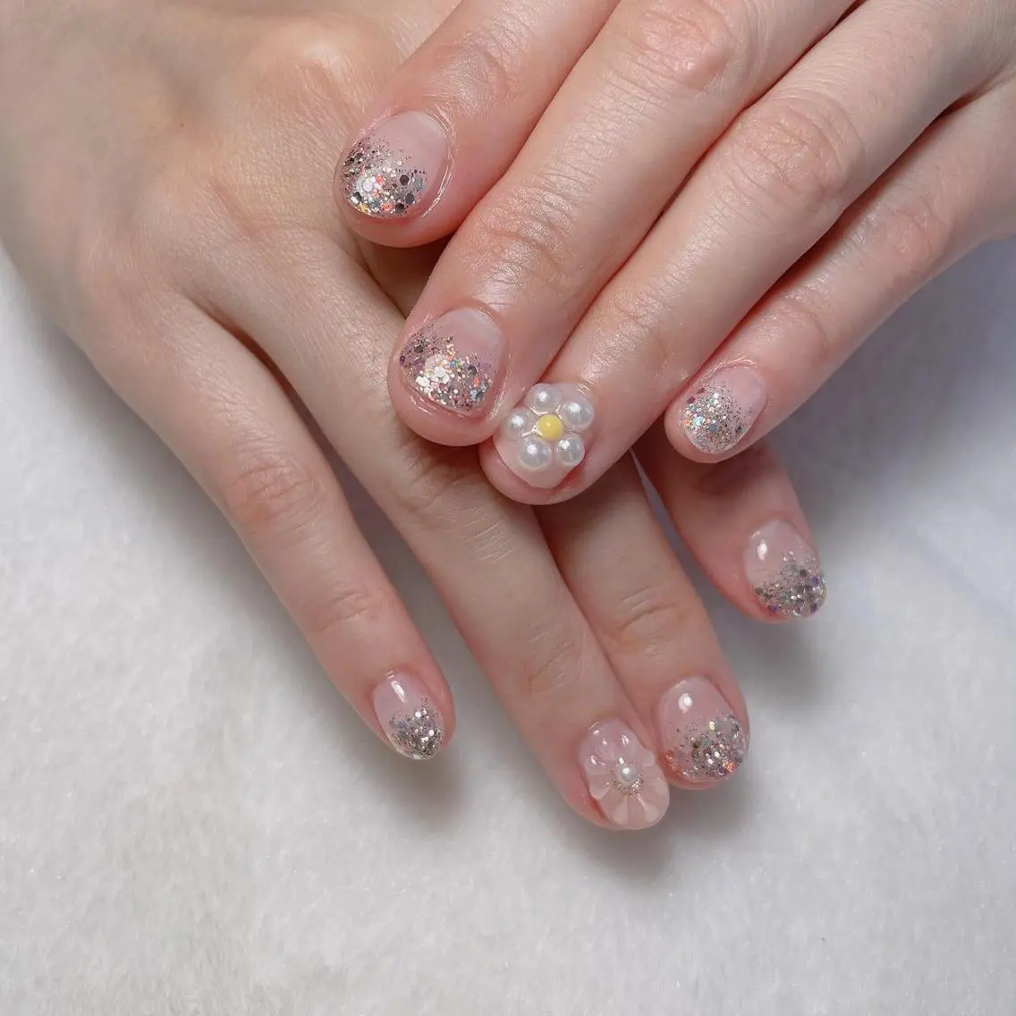ネイル フラワーネイル ハンドネイル kipinail 川﨑えりかのネイルデザイン