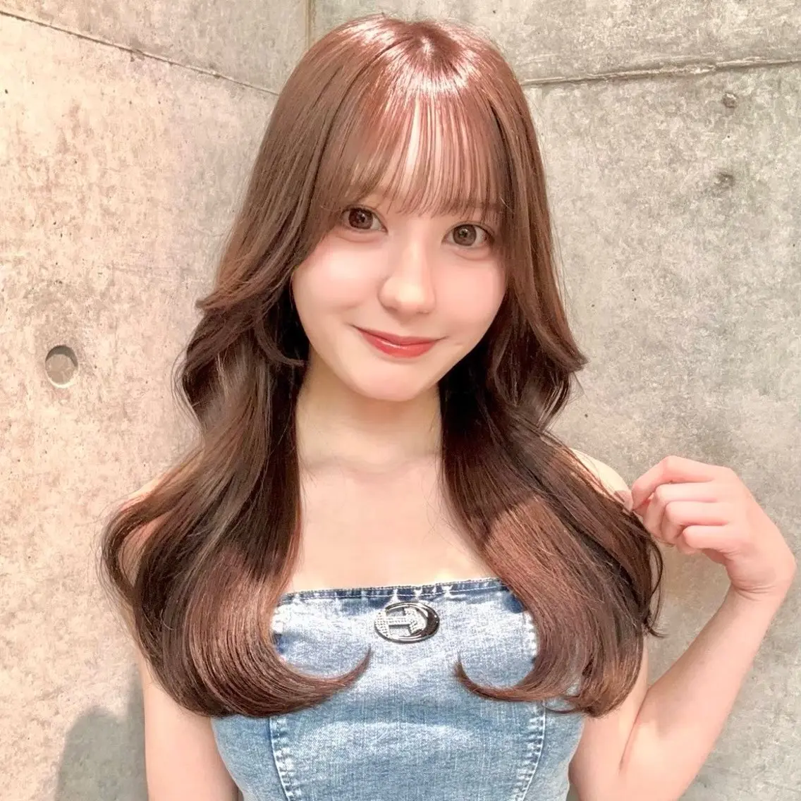 ロング ヘアカラー 🎀Rimi୨୧ 【♡layer♡】のヘアスタイル
