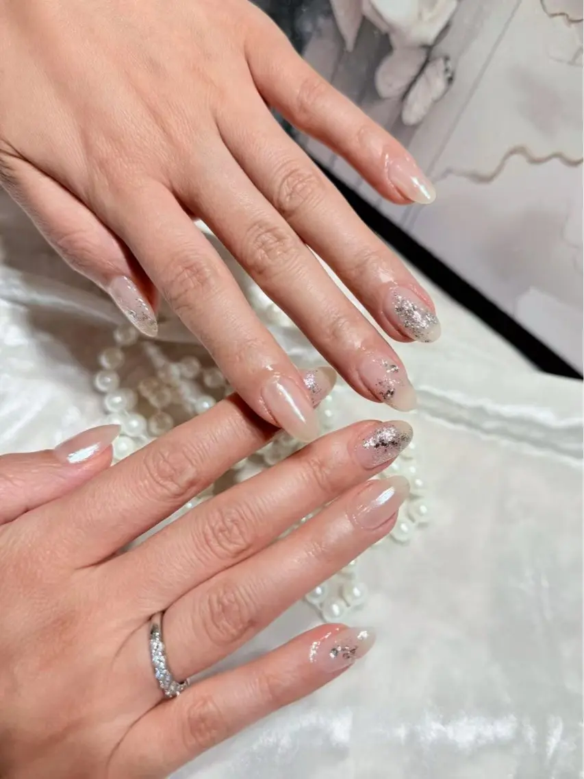 ネイル アートネイル フットネイル ジェルネイル ハート マグネットネイル Babarla Nailのネイルデザイン