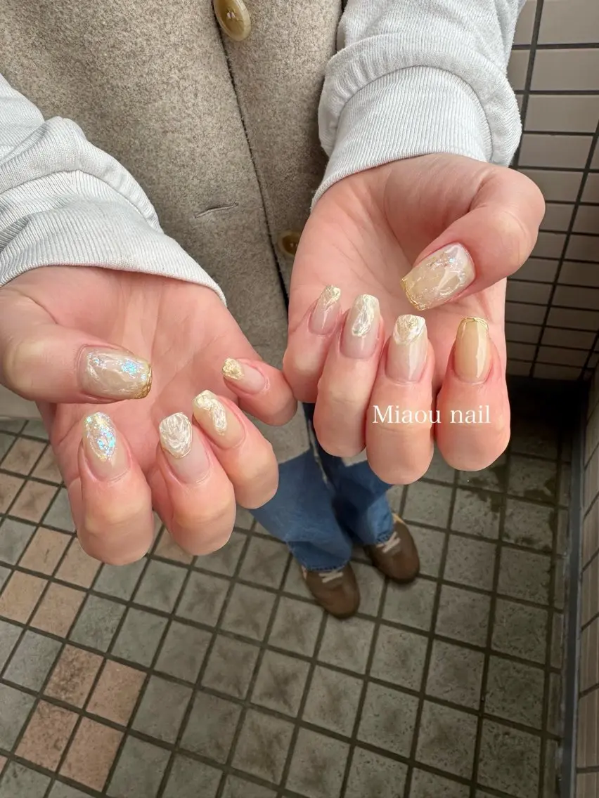 ネイル ハンドネイル Miaou nail ミャウ ネイルのネイルデザイン