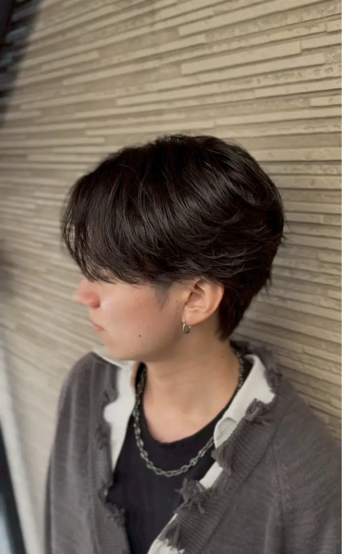 メンズ モデル募集中‼️‼️ 村上湧大のヘアスタイル