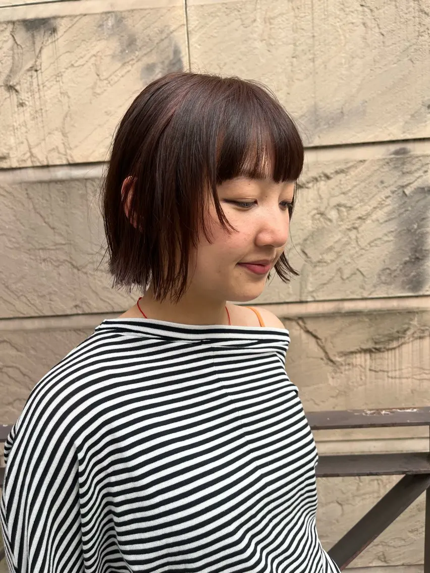 ショート ヘアアレンジ 渡邉 舞のヘアスタイル