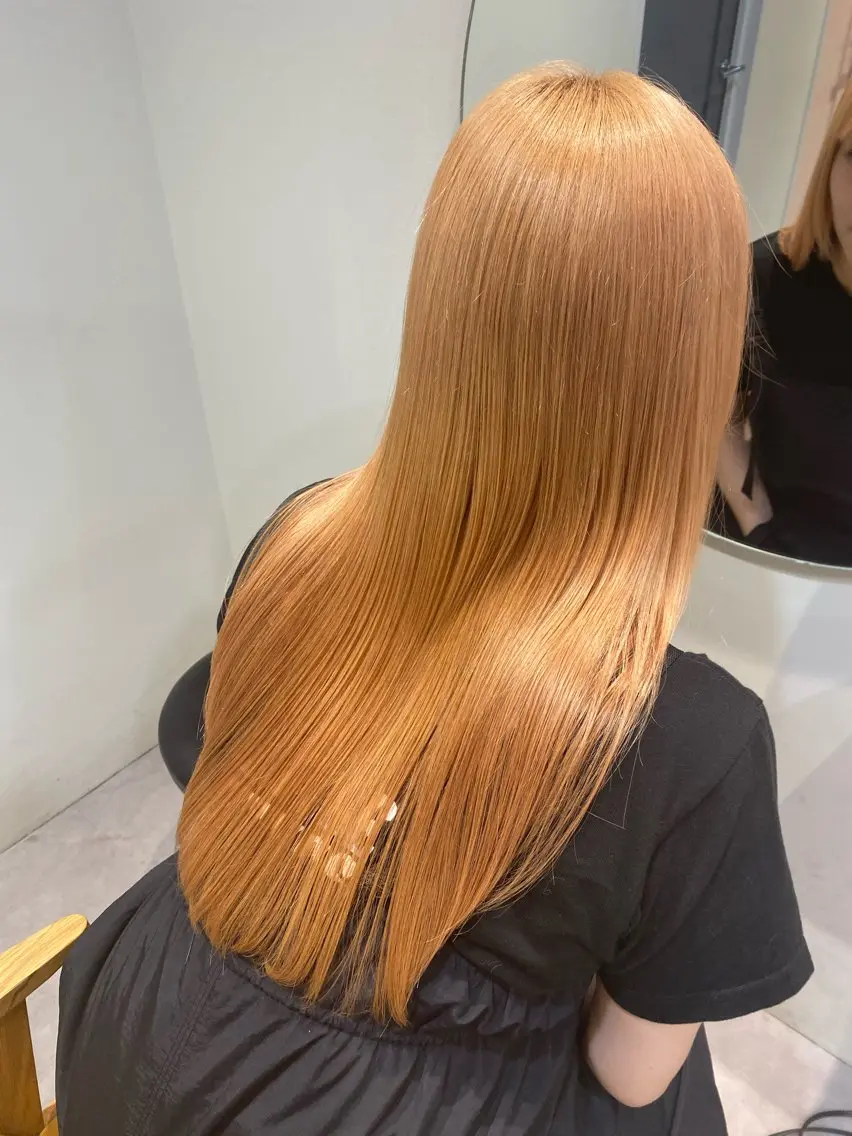 【7月限定 50%off 💞】ケアブリーチ+カラー+トリートメント 🎀✨の写真