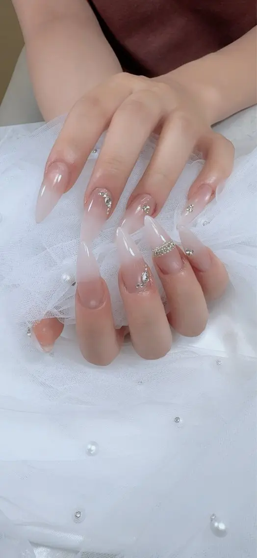 ネイル マグネットネイル ピンク ハンドネイル RaRa Nailのネイルデザイン