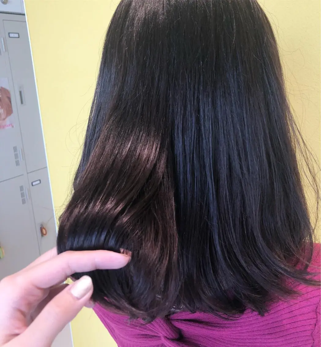 ミディアム sano sayakaのヘアスタイル