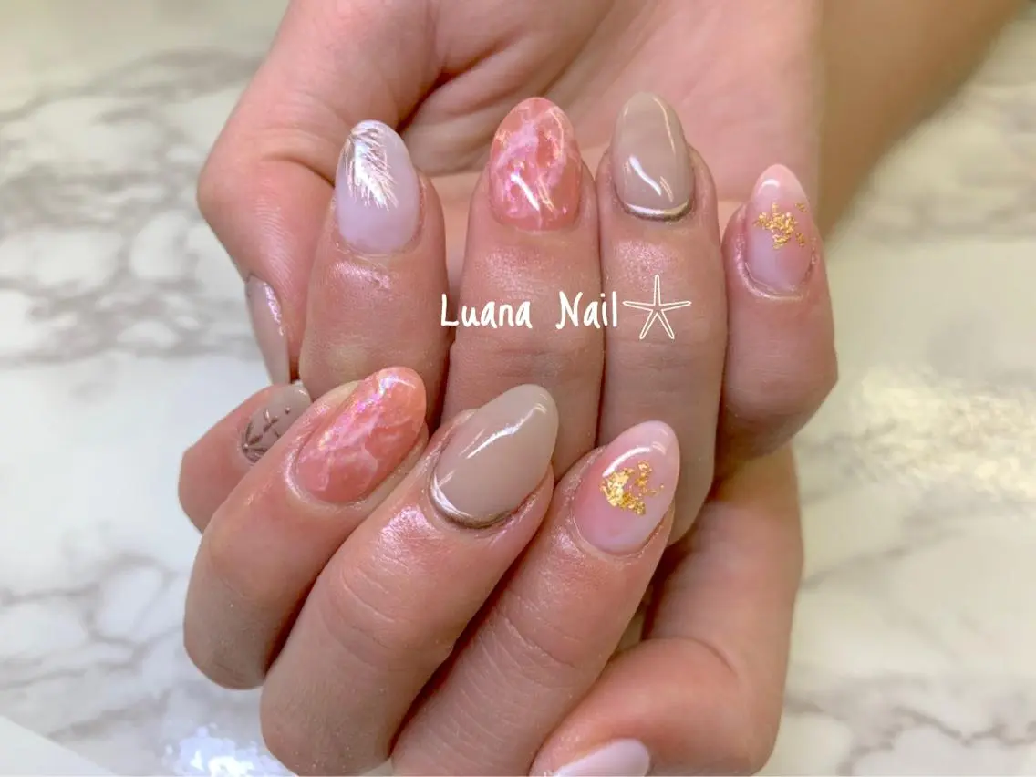 ネイル ハンドネイル BeauJu by Luana Nailのネイルデザイン