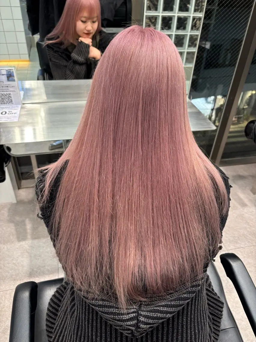 ロング ヘアカラー カット無料酒井 竜也のヘアスタイル