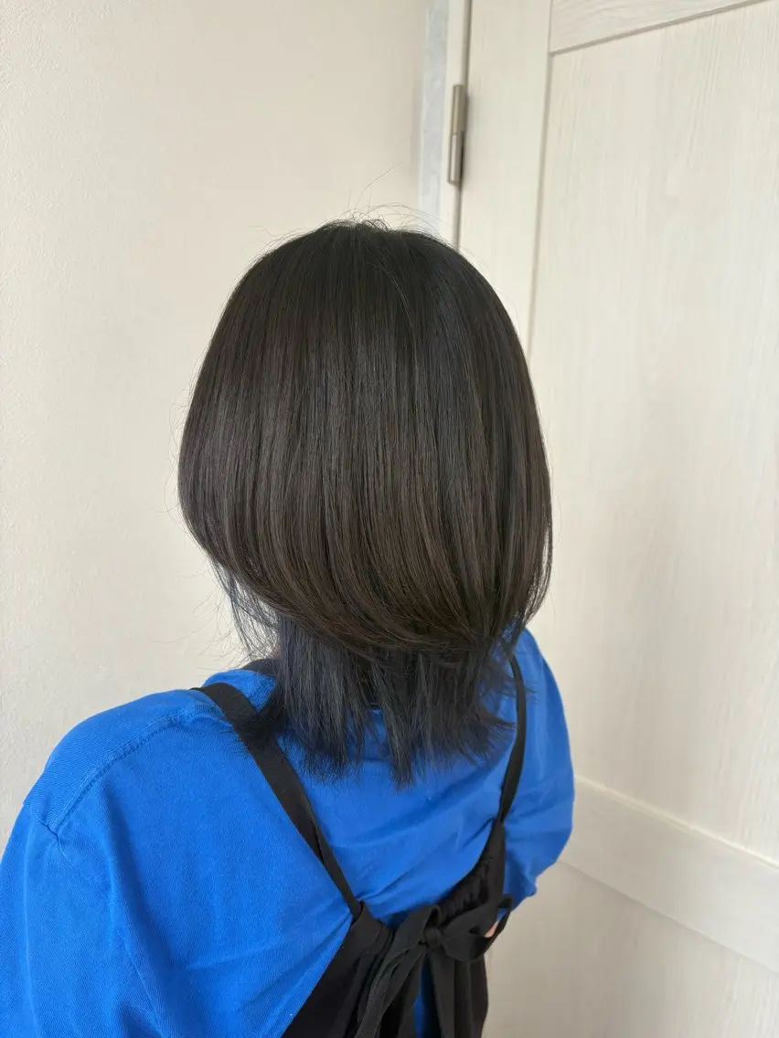 カラー ヘアカラー 山﨑 千尋のヘアスタイル