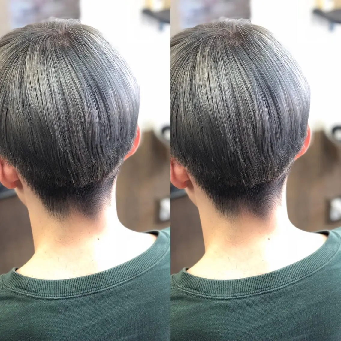 ショート ヘアカラー ヘアサロンオスカー 岸和田蛸地蔵店のヘアスタイル