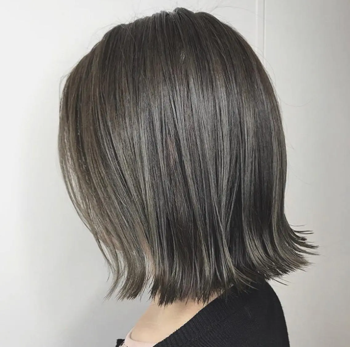 ミディアム Bonheur umedaのヘアスタイル