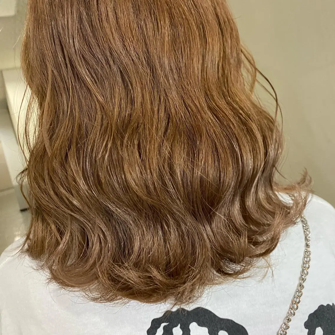 ミディアム カラー 清村 和音のヘアスタイル