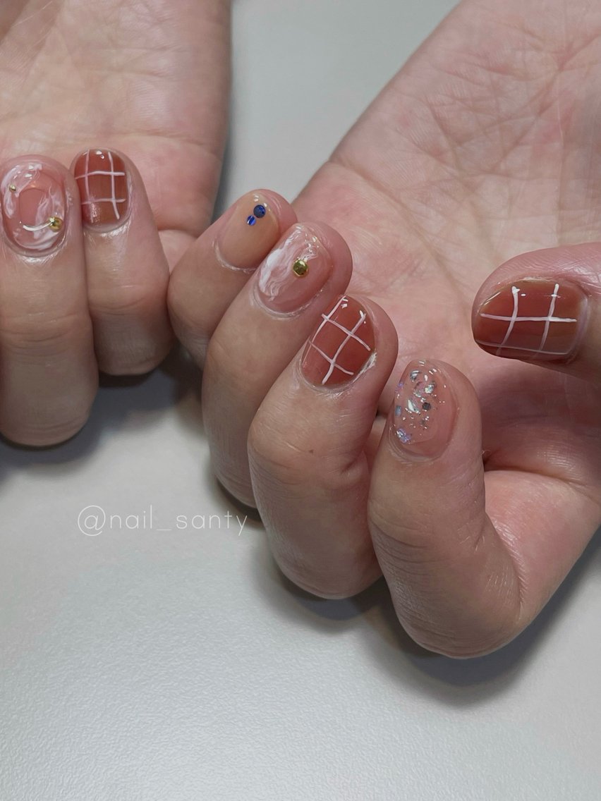 ネイル ハンドネイル Nailsalon Santy.のネイルデザイン