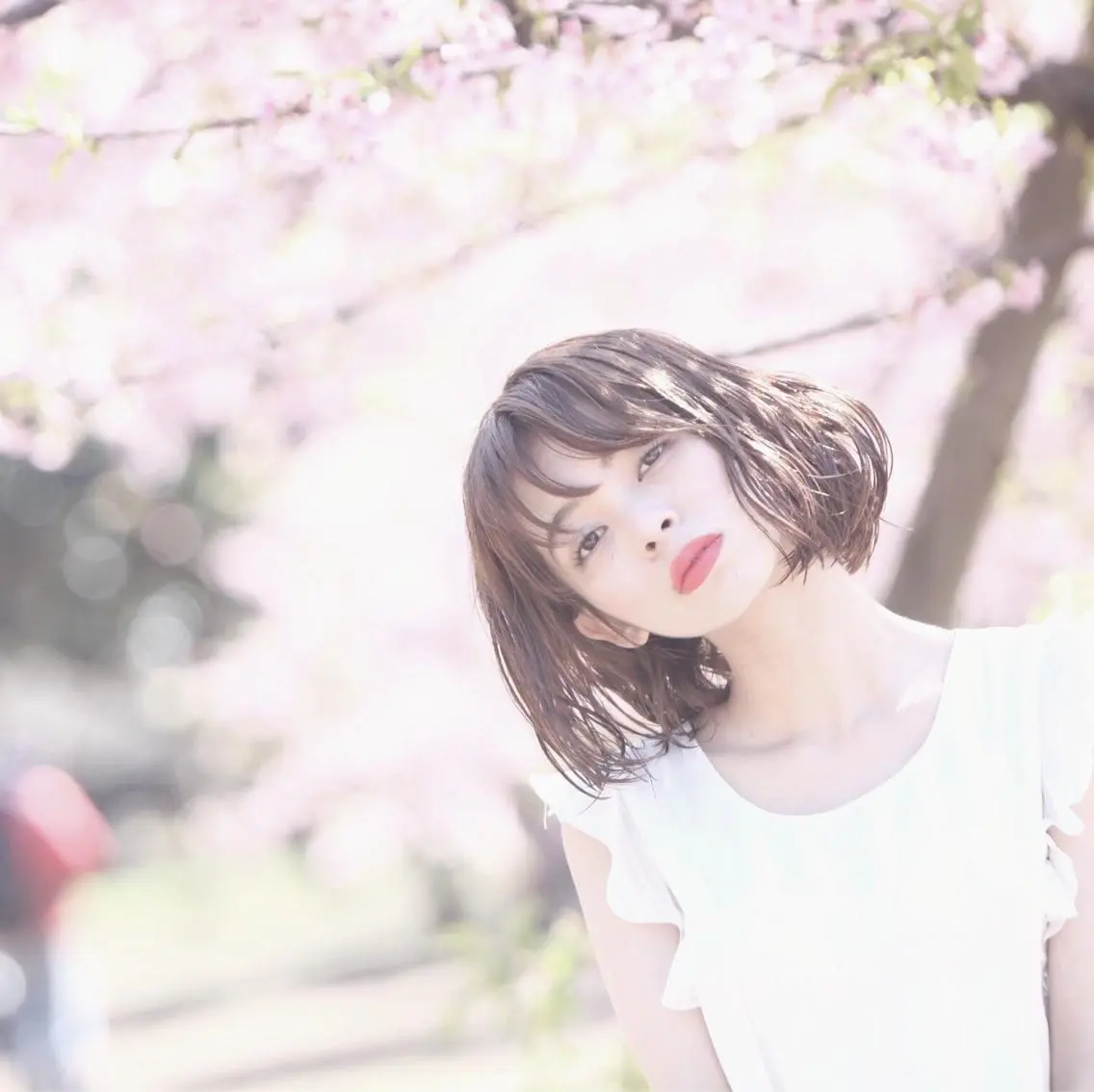 ショート カラー パーマ ヘアアレンジ 推し活専用 【派手髪】飯野ゆかりのヘアスタイル