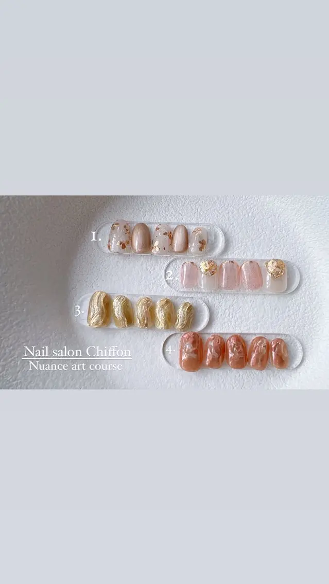 ネイル アートネイル ニュアンスネイル Nail salon Chiffonのネイルデザイン