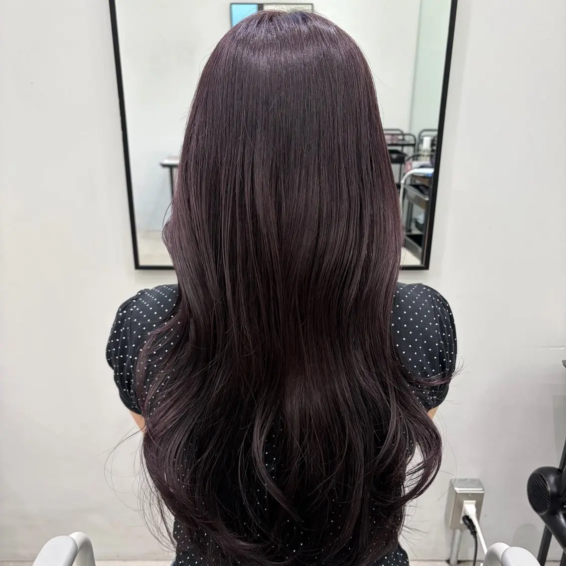 ロング カラー グレージュ ヘアカラー joule 藤原沙綾のヘアスタイル