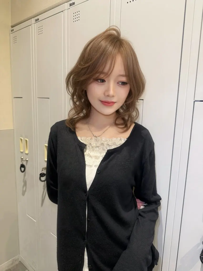 ミディアム カラー ヘアカラー トリートメント 🍬カラー特化🍬 Kirari🪄のヘアスタイル