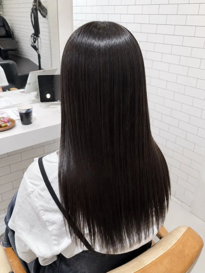 ミディアム 縮毛矯正 トリートメント 髪質改善/艶髪 Yudaiのヘアスタイル
