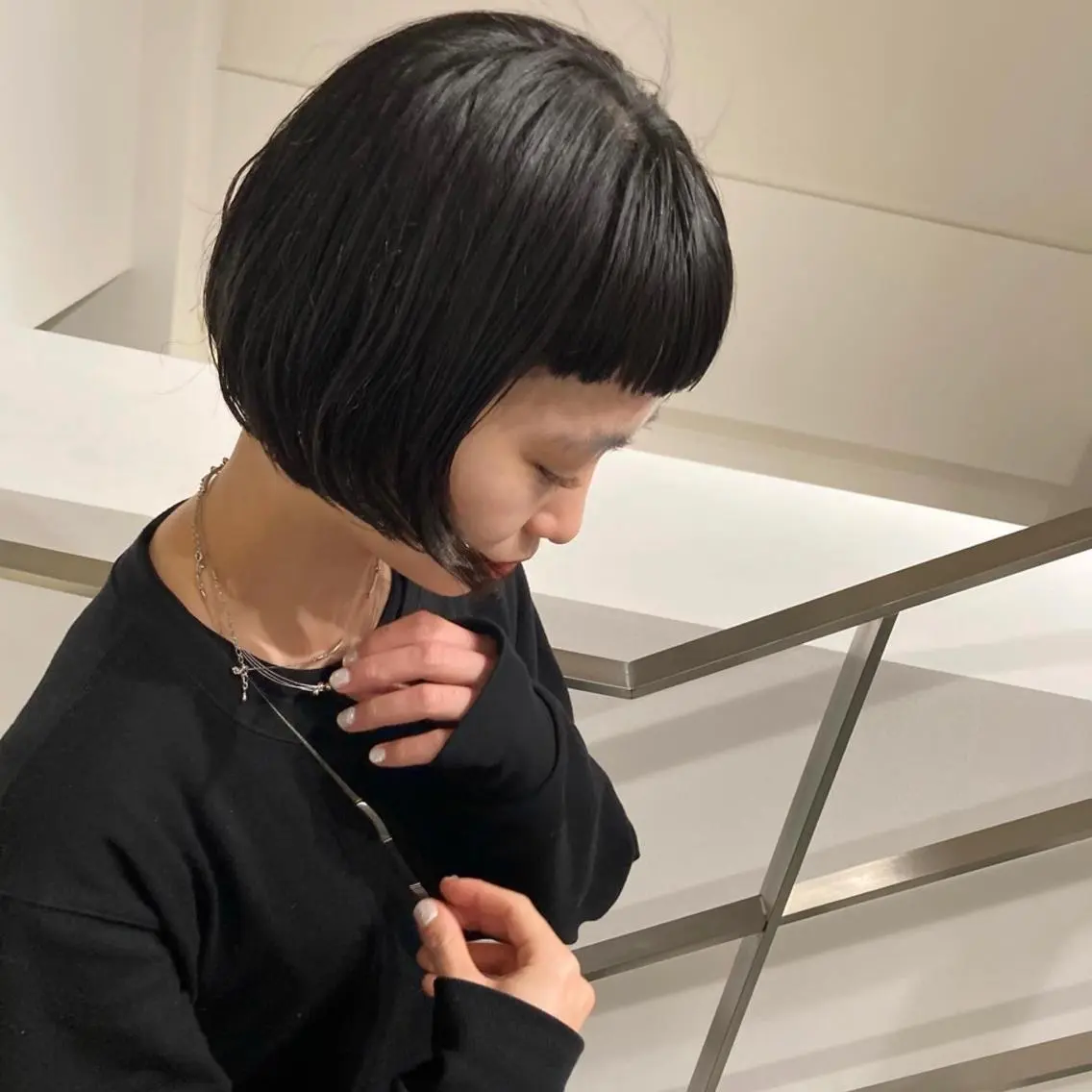 ショート パーマ カット パーマ KAWATOKO MISUZUのヘアスタイル