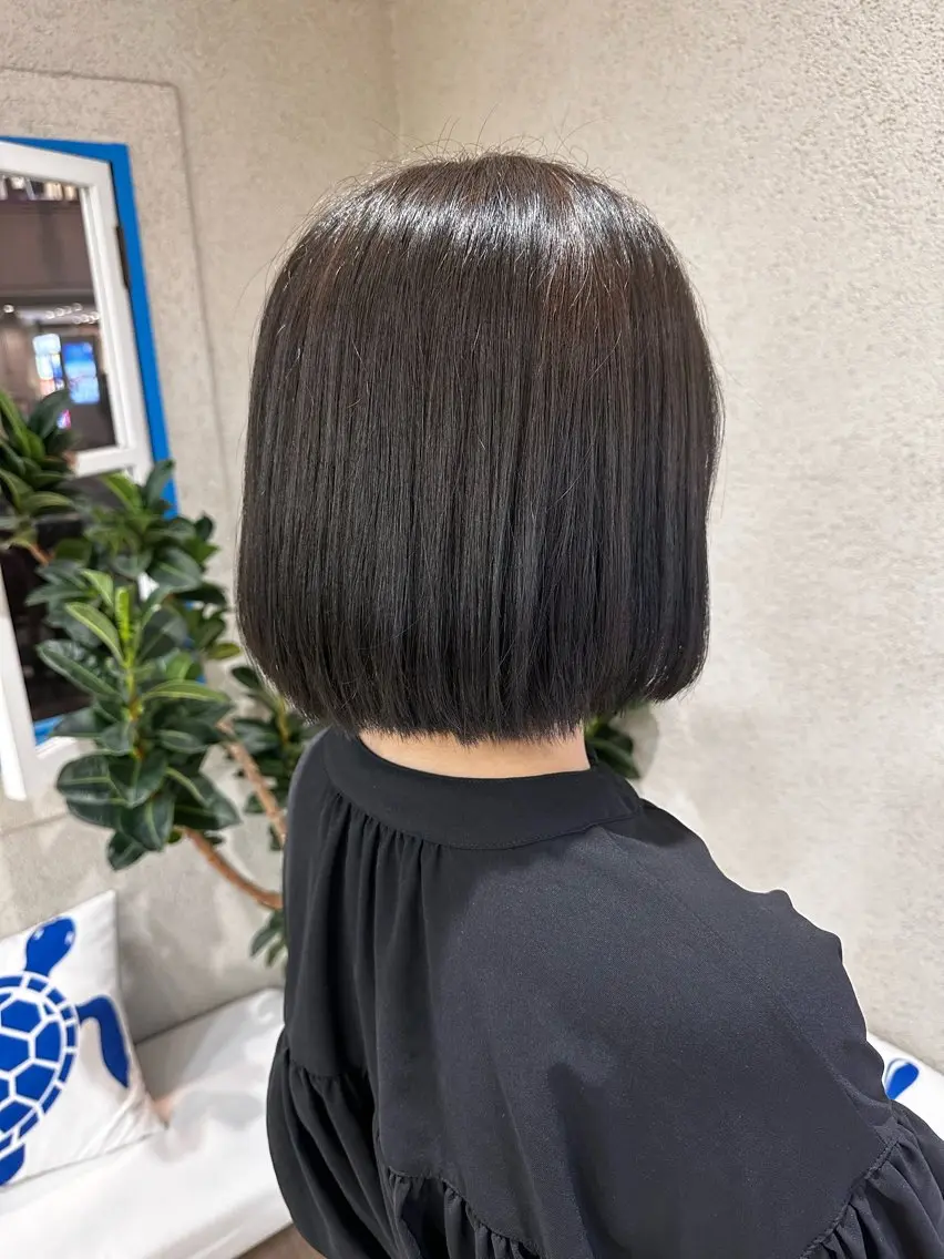 ショート ボブ 阿部 美咲のヘアスタイル