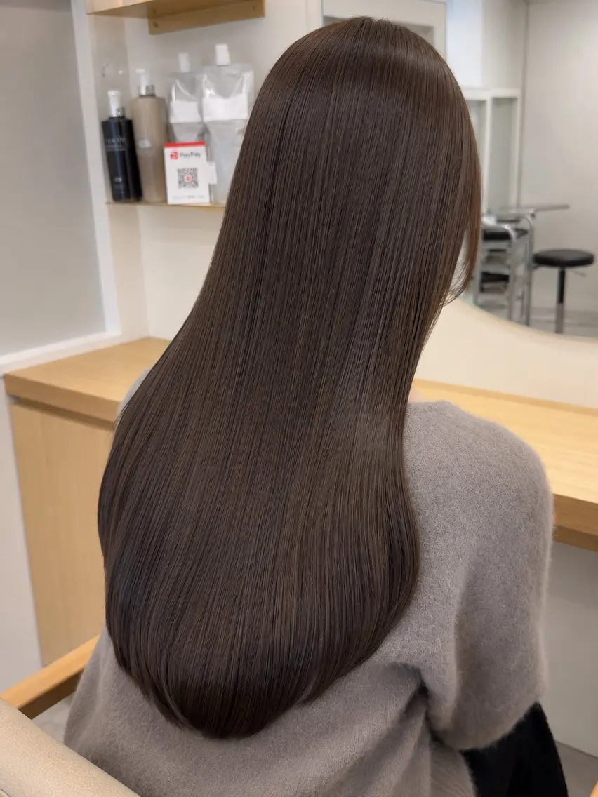 カラー 石渡 美涼のヘアスタイル